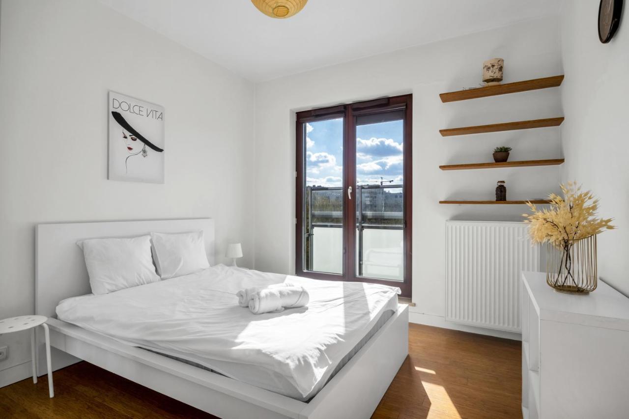 1Br New Apt 20Min Centre Parking Warszawa Eksteriør billede