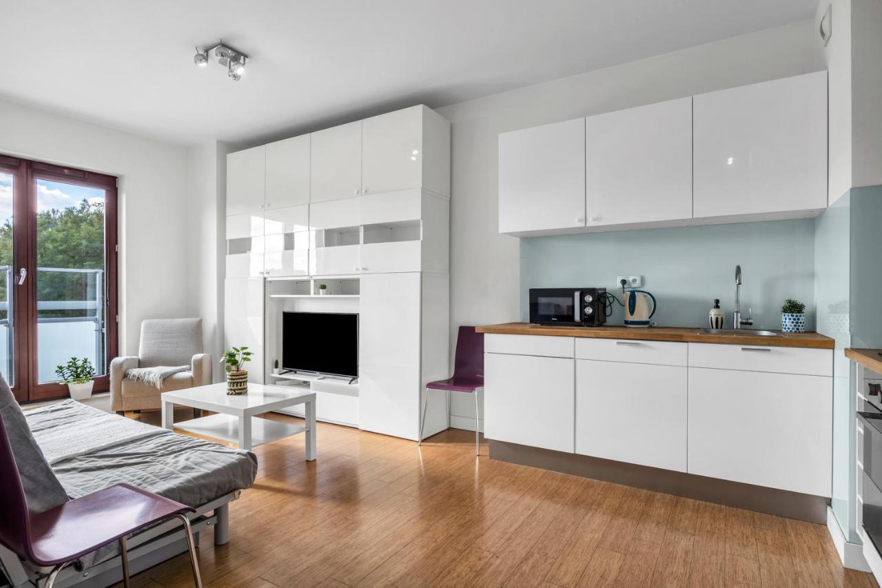 1Br New Apt 20Min Centre Parking Warszawa Eksteriør billede