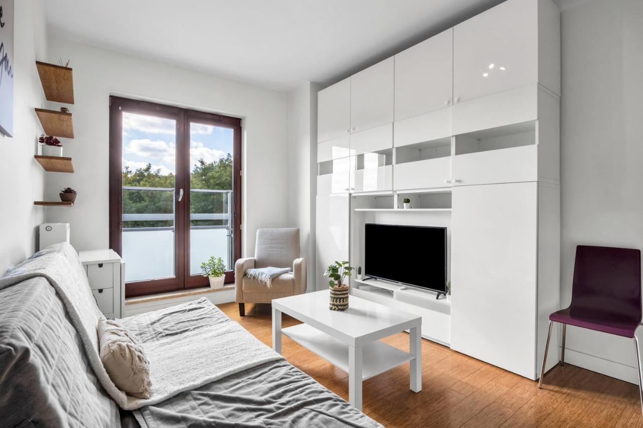 1Br New Apt 20Min Centre Parking Warszawa Eksteriør billede